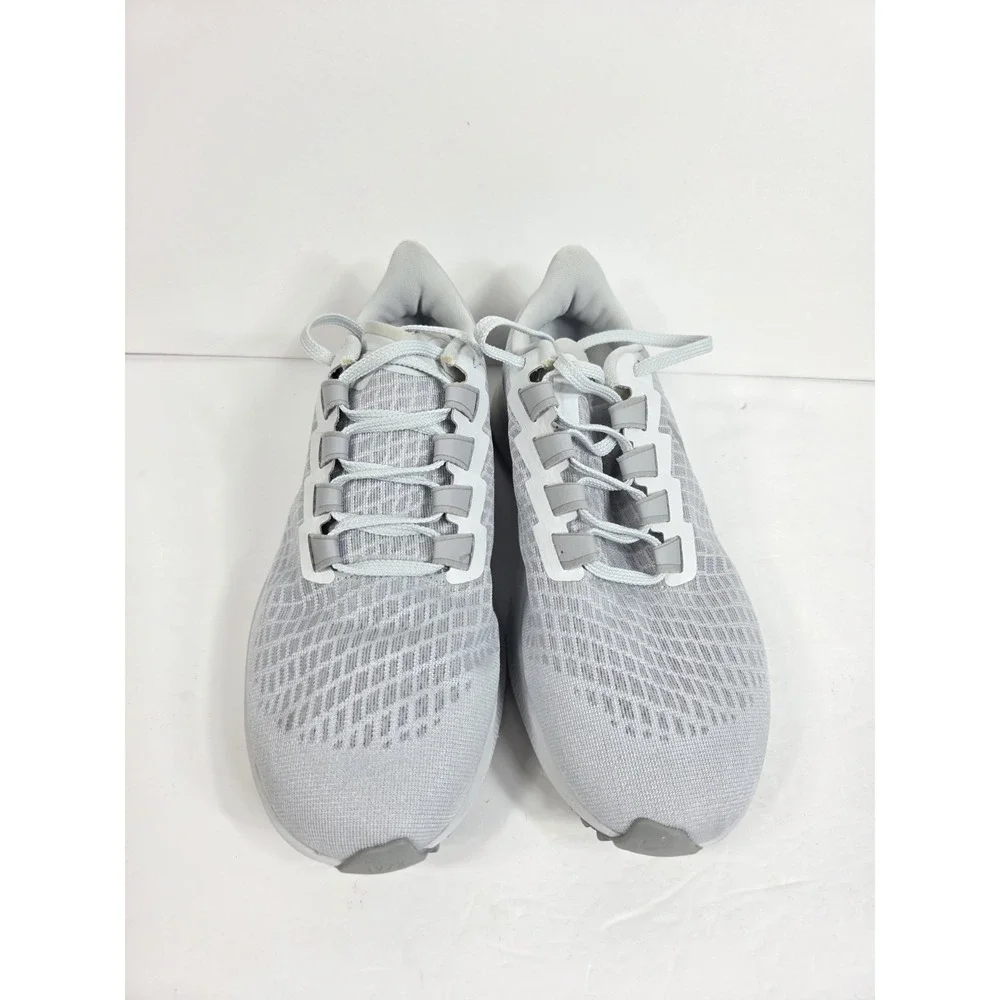 Nike Air Zoom Pegasus 37  WOMEN  9 White Silver Sneaker  ( NO INSOLES )